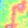 Mappa topografica Rontagnano, altitudine, rilievo