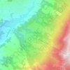 Mappa topografica Montsoflo, altitudine, rilievo