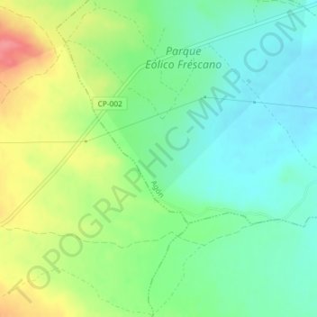 Mappa topografica El Burdeo, altitudine, rilievo