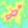 Mappa topografica Mount Talamitam, altitudine, rilievo