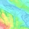 Mappa topografica Veyrins, altitudine, rilievo