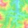 Mappa topografica Tapada, altitudine, rilievo