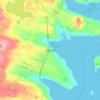 Mappa topografica Witless Bay, altitudine, rilievo