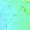 Mappa topografica Paudpod, altitudine, rilievo