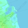 Mappa topografica Balut Ⅱ, altitudine, rilievo