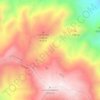 Mappa topografica Jurite, altitudine, rilievo