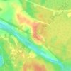 Mappa topografica Чемихино, altitudine, rilievo