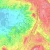 Mappa topografica Novellina, altitudine, rilievo