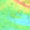 Mappa topografica La Pouëze, altitudine, rilievo