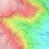 Mappa topografica Leubach, altitudine, rilievo