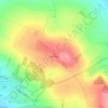 Mappa topografica Druiberg, altitudine, rilievo