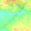 Mappa topografica Cabeço dos Lírios, altitudine, rilievo