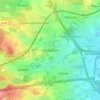 Mappa topografica Emmelndorf, altitudine, rilievo
