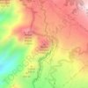 Mappa topografica Roque Imoque, altitudine, rilievo