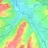 Mappa topografica Gulperberg, altitudine, rilievo