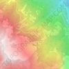 Mappa topografica Li Piani Superiore, altitudine, rilievo