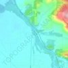 Mappa topografica Jasper, altitudine, rilievo