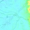 Mappa topografica Talospatang, altitudine, rilievo