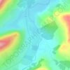 Mappa topografica Bonane, altitudine, rilievo