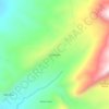 Mappa topografica San Pedro, altitudine, rilievo