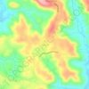 Mappa topografica Vellora, altitudine, rilievo