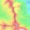 Mappa topografica Punta Roma, altitudine, rilievo