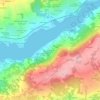 Mappa topografica Ty ar Zant, altitudine, rilievo