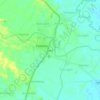 Mappa topografica Lapar, altitudine, rilievo