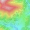 Mappa topografica Bambois, altitudine, rilievo