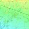 Mappa topografica Banda Crauì, altitudine, rilievo