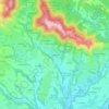 Mappa topografica Lomaniga, altitudine, rilievo