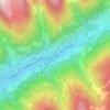 Mappa topografica Cadipietra, altitudine, rilievo