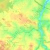 Mappa topografica La Bagatelle, altitudine, rilievo