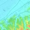Mappa topografica Castel del Bosco, altitudine, rilievo