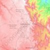 Mappa topografica Asmara, altitudine, rilievo