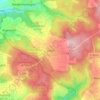 Mappa topografica Zorn, altitudine, rilievo