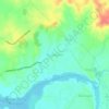 Mappa topografica Maronquillo, altitudine, rilievo