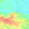 Mappa topografica Kakoneni, altitudine, rilievo