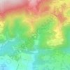 Mappa topografica Covolo, altitudine, rilievo