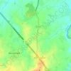Mappa topografica Droogland, altitudine, rilievo