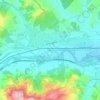 Mappa topografica Il Fiume, altitudine, rilievo