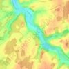 Mappa topografica Les Caillats, altitudine, rilievo