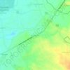 Mappa topografica Pangatian, altitudine, rilievo