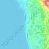 Mappa topografica Cisano, altitudine, rilievo