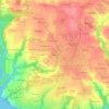 Mappa topografica Keramplen, altitudine, rilievo