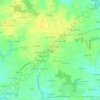 Mappa topografica Brémillec, altitudine, rilievo
