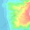 Mappa topografica Cammaratea, altitudine, rilievo