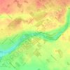 Mappa topografica Aboyne, altitudine, rilievo