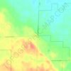 Mappa topografica Ocqueoc, altitudine, rilievo
