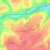 Mappa topografica Les Nouettes, altitudine, rilievo